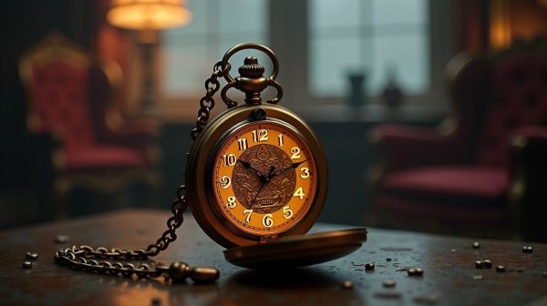 Master the art of vintage style with a steampunk pocket watch